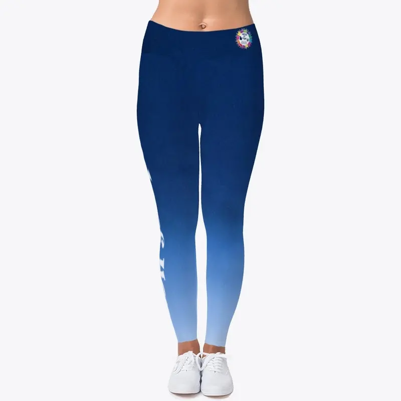 Ombre blue HOH Leggings